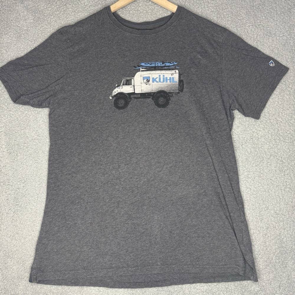 Kuhl Gray Graphic T-Shirt
